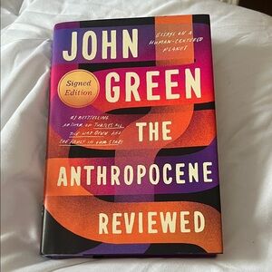 John Green 'The Anthropocene Reviewed' Signed Edition